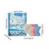 Forehead and Eye Collagen Patch Intensive Moisturizing and Skin Nourishing Gel  for Night Facial Care