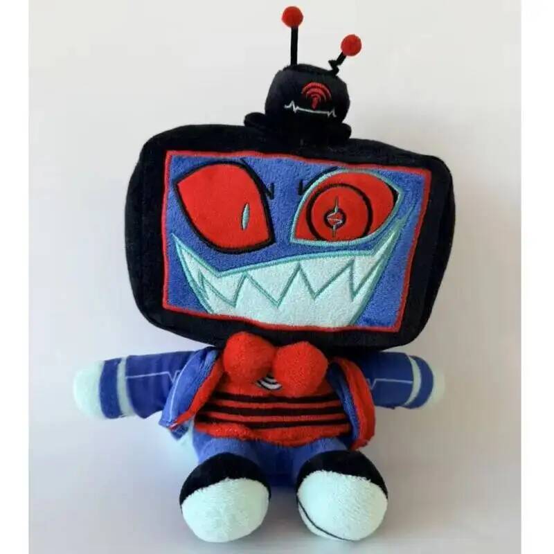 Ny Hazbined El Plysch Söt Gångare Vox TV Hänge Plysch Extremt Ond Chef Merchandise Docka Helvetesvärdshuset Clown Gosedjur Presenter
