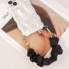 Short Elastic Mobile Phone Lanyard ABS Large Intestine Bag Rope Satin Mobile Phone Strap  Backpack