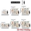 2D FLAT PRINTING 2pcs Curtains (Without Rod) Astronaut Among Stars Popular Window Curtain Fabric Curtains Gift for Living Room,