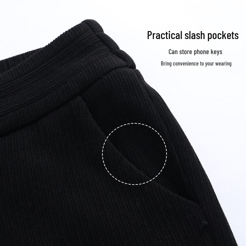 Pasit Dámské Elegantní Zvonové Zimní Ležérní Kalhoty