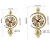 Clocks Wall Clocks Living Rooms Creative Wall Hanging Light Luxury Decorative Clocks Used for Dining Rooms Bedrooms Study Rooms