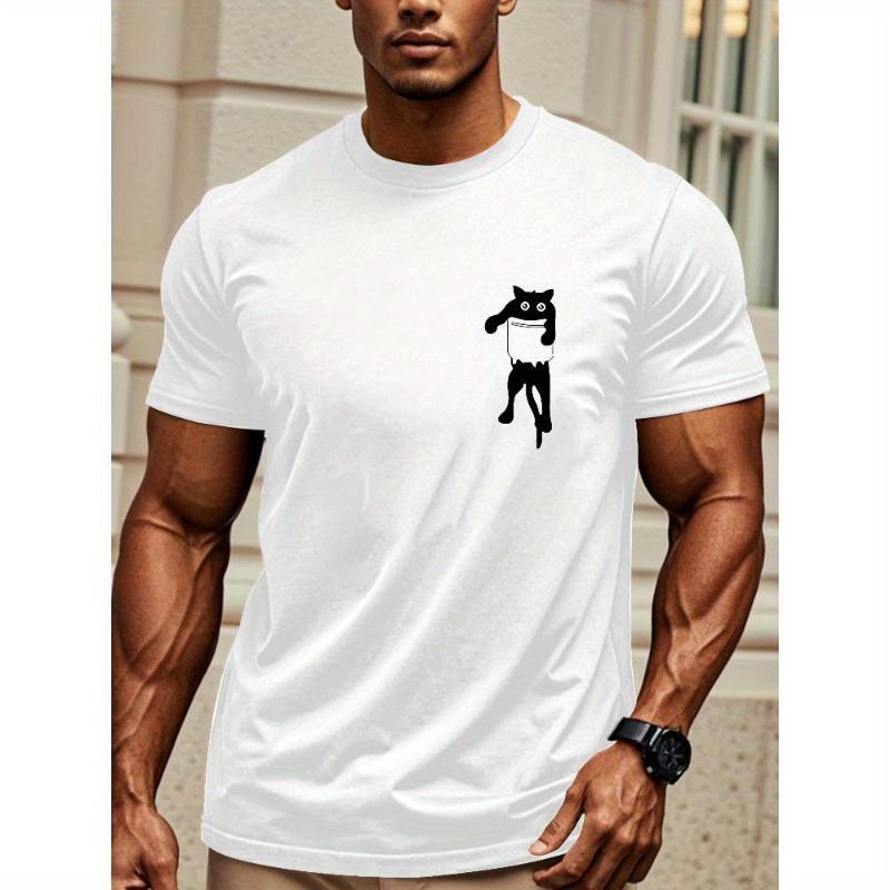 

Basic T-Shirt, Lightweight & Versatile, Great for Layering Under Hoodies & Sweaters XXL білий