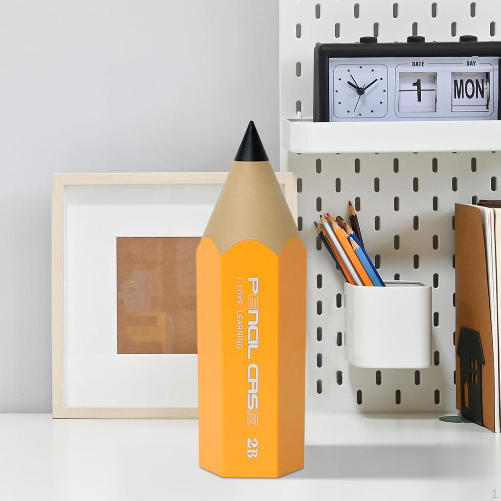 Bleistiftform Organizer Stift Niedlich Große Kapazität Halter Tasse für Schreibtisch