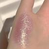 Ombretto Monocromatico Luminoso Orario con Glitter, Paillettes, Highlight Perlescente, Illuminante, Palette Ombretti Conveniente per Studenti