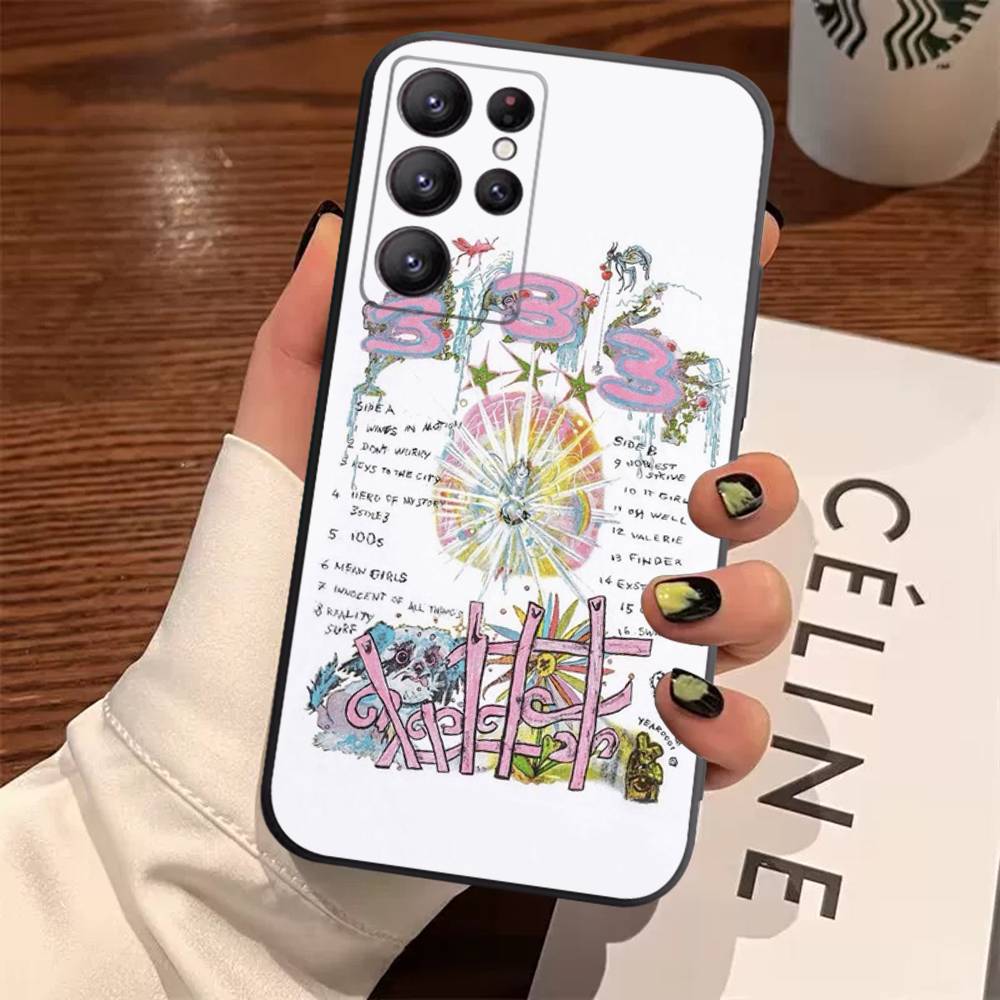 

Bladee Crest Case For Samsung Galaxy Case S25 S23 S22 S21 S30 S20 S10 Ultra Plus FE TPU Soft Cover Samsung S24ULTRA