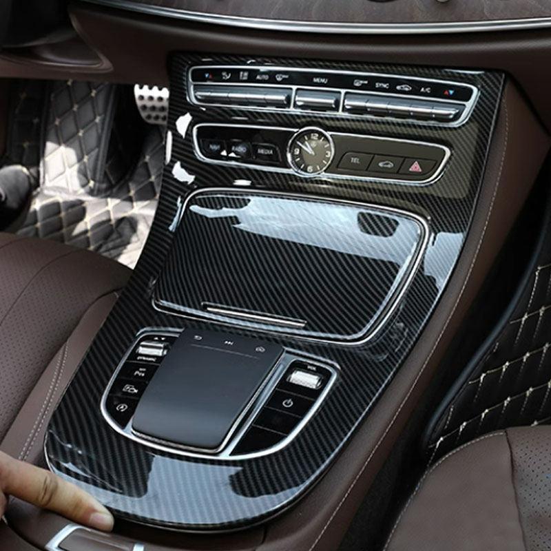 Pentru Mercedes Benz Clasa E W213 S213 A238 C238 2019 2020 2021 ABS Autoturism Interior Console Centrală Panou Schimbător Viteze Sticker Trim