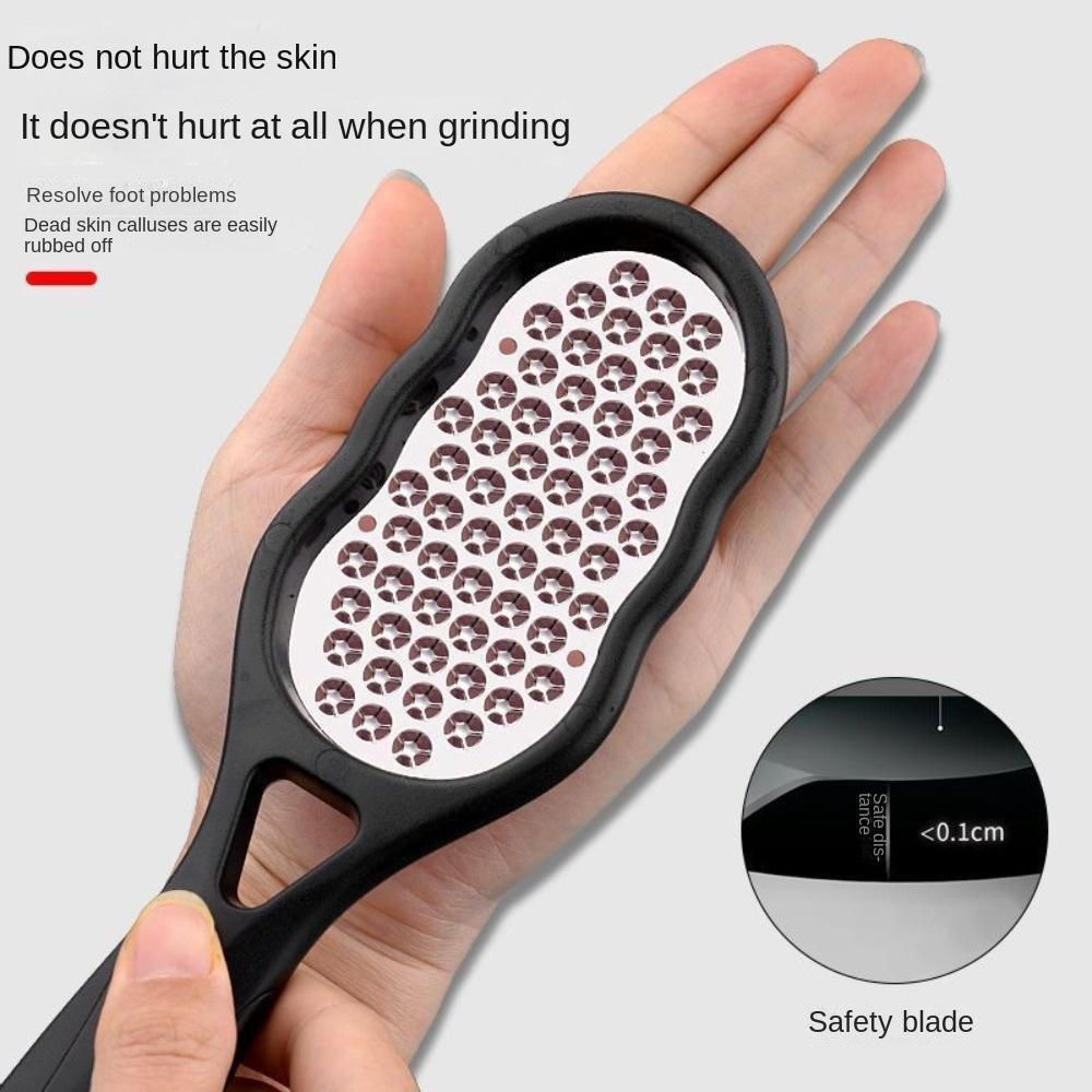 Stainless Steel Footplate Grinder Foot Care Peel Remover Callus Shave Remover Tool Dead Skin