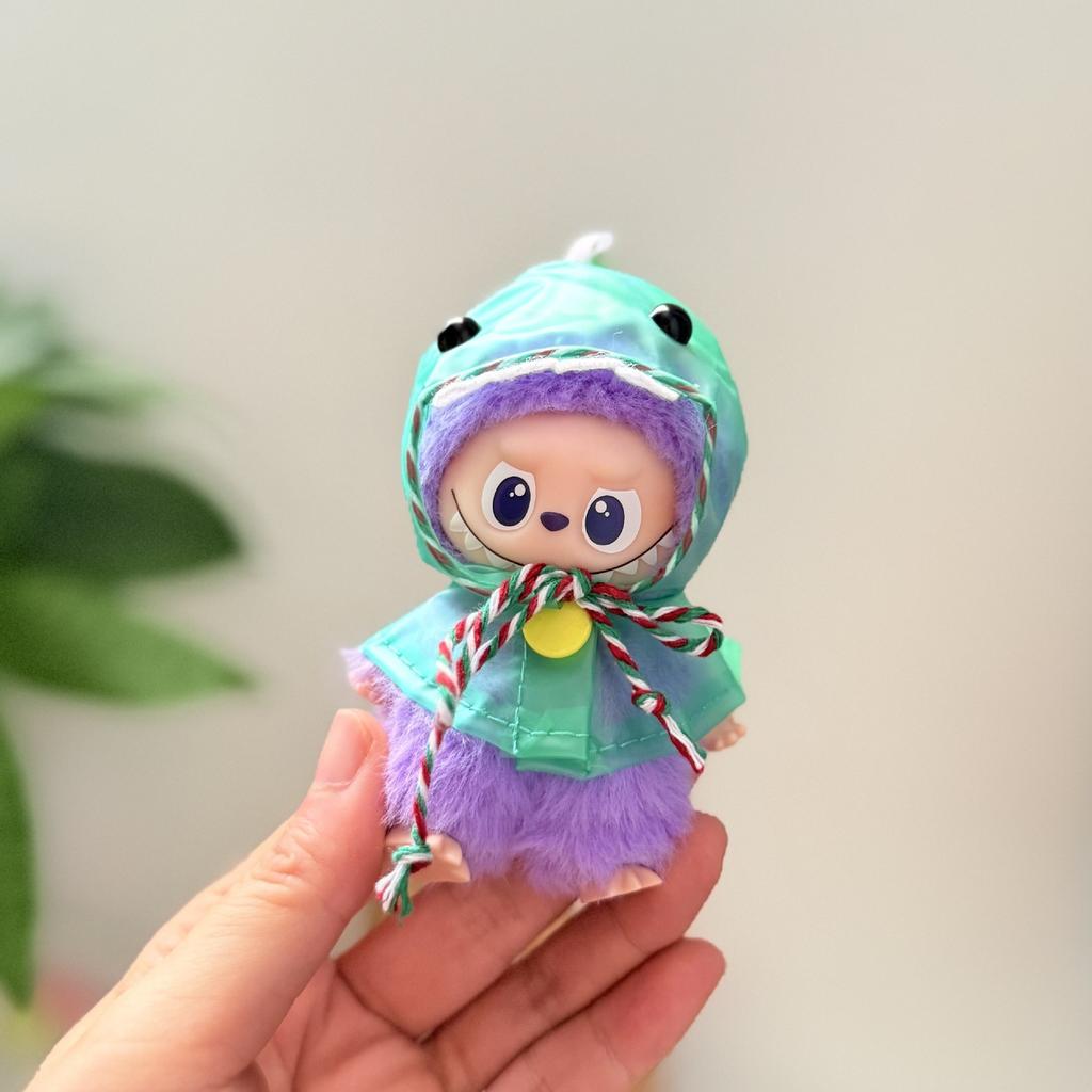Vinyl Face Plush Blind Box Doll Clothes Dinosaur Shark Small Fragrant Wind Small Nose Ga Baby Clothes