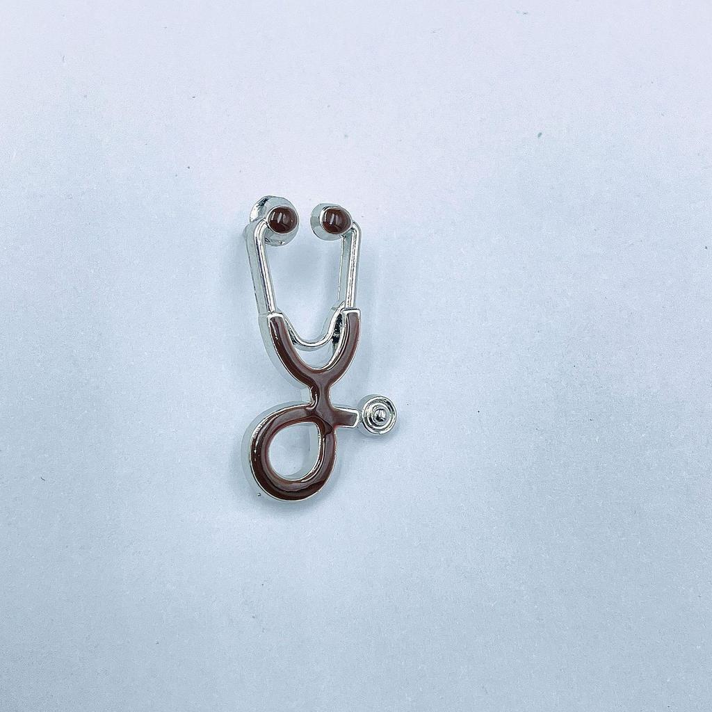 Broche de Estetoscopio de Doctor de Dibujos Animados - Joyería Creativa Europea y Americana
