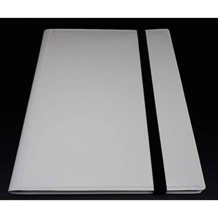 Docsmagic.De Pro-Player 9-Pocket Album White - 360 Card Binder - MTG - PKM - YGO - Classeur pour Jeu de Cartes Blanc