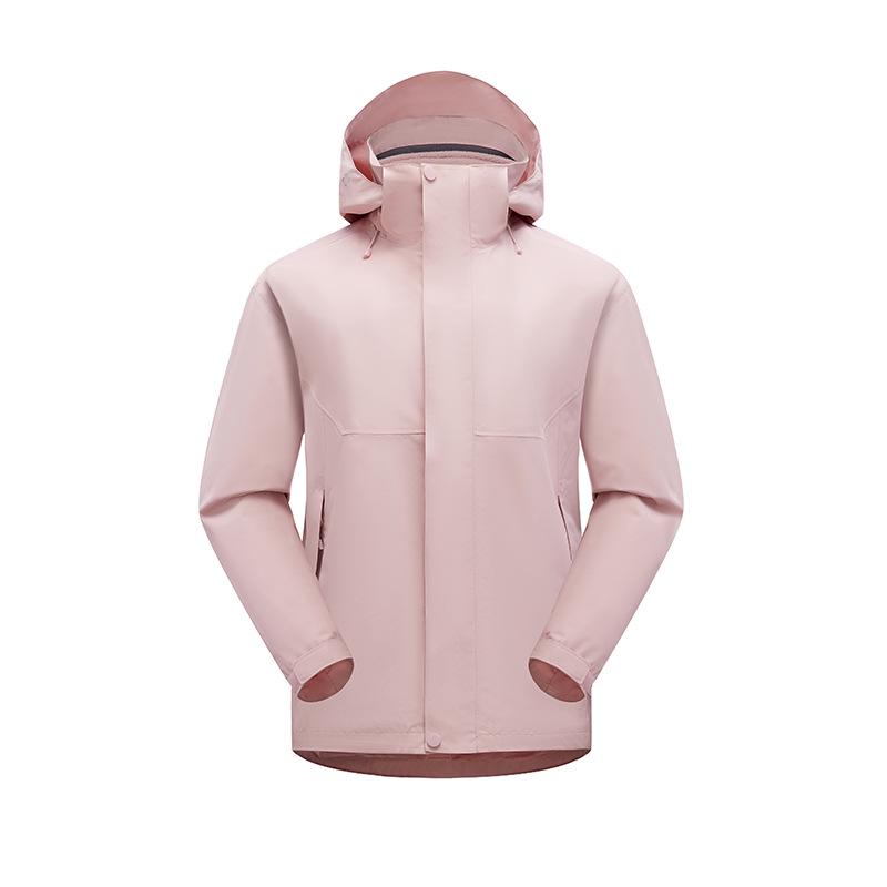 Unisex Three-in-One Detachable Ski Jacket with Warm Fleece for Autumn/Winter 2025 Mountaineering