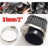 1*Motorcycle 50mm Air Filter Cleaner Carburetor Air Intake Pod For Dirt Bike Atv
