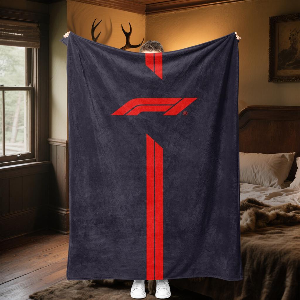 1PC racing Blanket Soft Comfortable All Seasons Suitable Sofa Office Travel Home Use Makes Great Gift