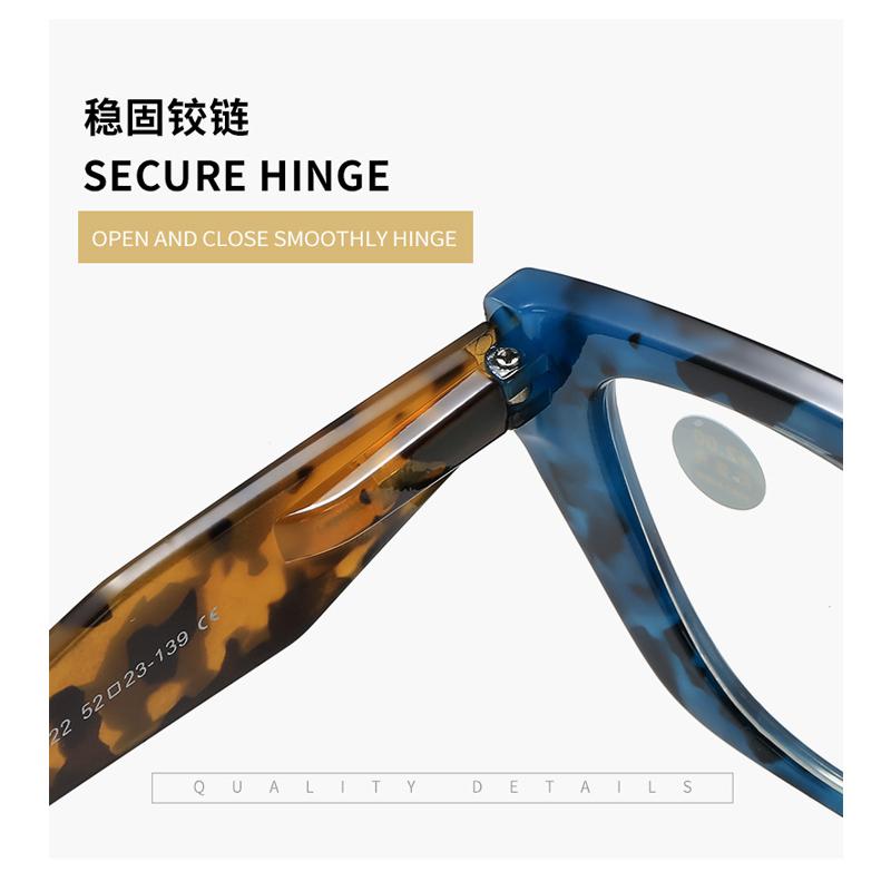 New Women Fashion Reading Glasses Butterfly Shaped Anti Blue Light Design Glasses Spring Glasses Legs Reading Eyeglasses+1.0+4.0