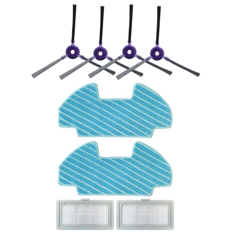 Robot Vacuum Side Brushes Main Brush Replacement Part Mop Cloth Vacuum Filter Vacuum Cleaner Accessories for i5Young