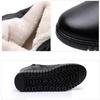 2024 New Boots Women Genuine Leather Keep Warm Shoes Women Plus Size Ankle Boots Flat Casual Mother Waterproof Non-slip Booties