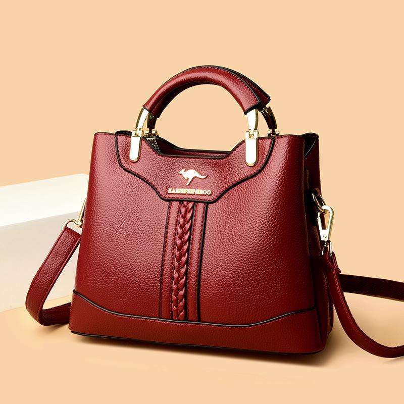 Crossbody Bag, Women's Single-shoulder Bag, Handbag, Women's Large-capacity Middle-aged Women's Bag