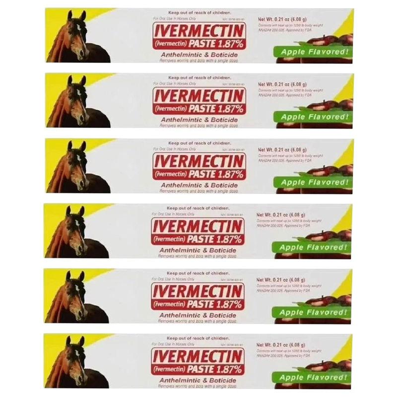 

1/3/6 шт. Паста Дегельминтик для лошадей, Яблочный вкус, Безопасный и эффективный дегельминтик GZW 6pcs