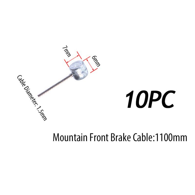 

50PC Bicycle Brake Cable Durable Bike Derailleur Shift Cable Road Mountain Bike Brake Cable Universal Bicycle Shift Line 10/20PC