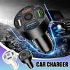 4 In 1 Car Charger Fast Charging QC3.0 Socket Power Adapter Cigarette Lighter For IPhone 16 15 14 13