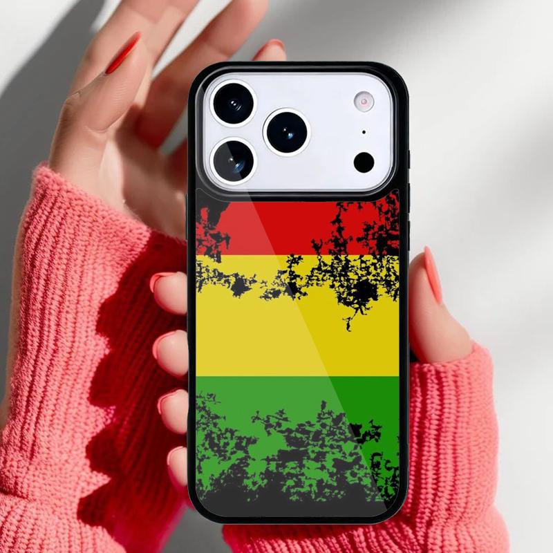 Bolivia Flag Phone Case for iPhone 17 16 15 14 13 Pro Max Back Cover for 12 11 Pro Coque