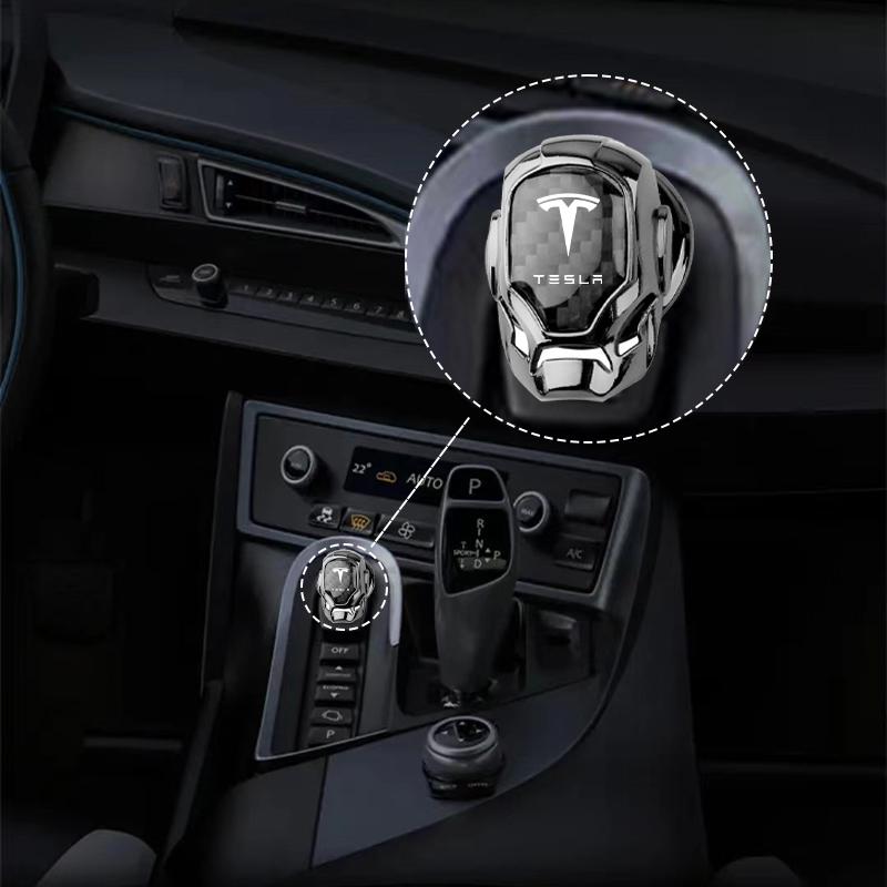 1Pcs Car One-Click Start Buttons Protective Cover Decoration For Tesla Model 3 Model X S 2016-2023  Model Y Decals TM3 TMX