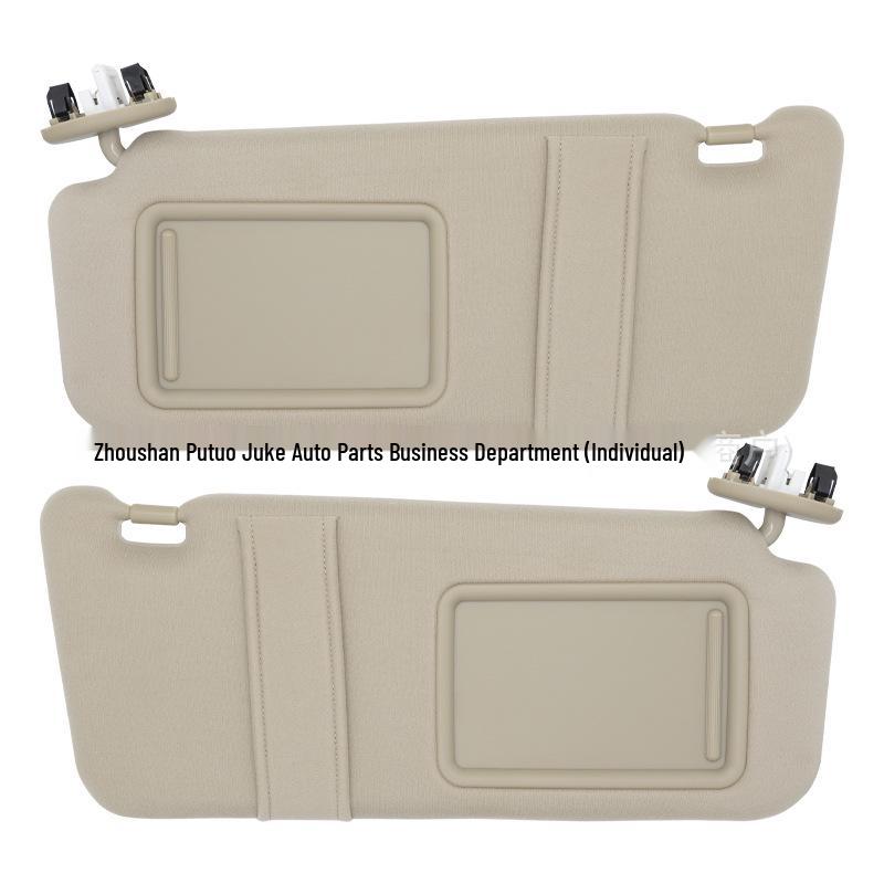 Beige Sun Visor with Light for 2007-2011 Toyota Camry (Part Number: 74310-06800-E0)