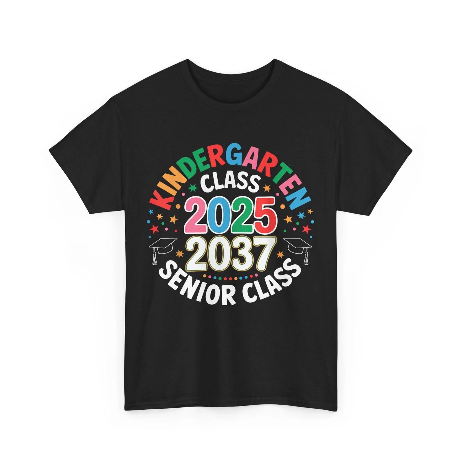 Kindergarten Graduation Class of 2025 Senior 2037 Class Cute T shirt 2XL