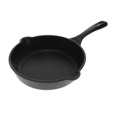 Japanische VICTORIA Bratpfanne 20cm SKL208 Gusseisen [Originalprodukt] 8-Zoll Pfanne, Eingebrannt… (8 Zoll)