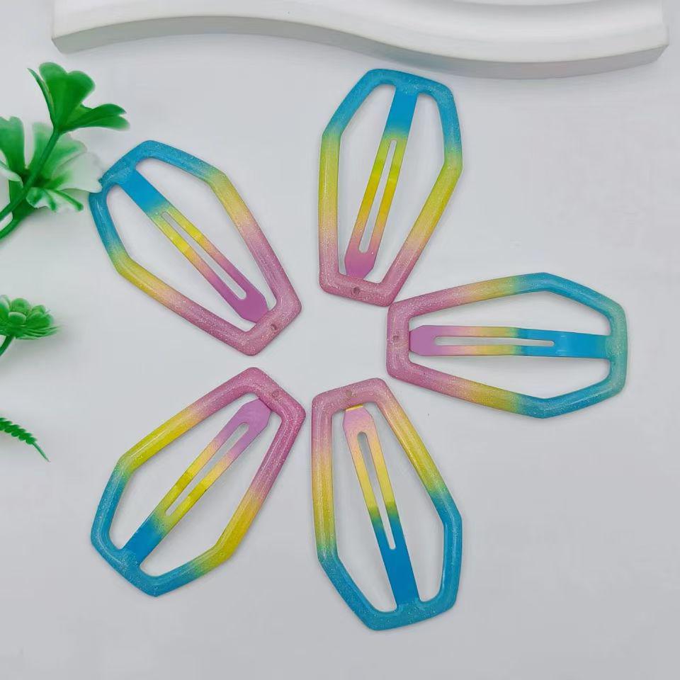 Clips de păr drăguț Y2K cu stea pentru femei și copii: Accesoriu Colorat Agrafă de Păr cu Franjuri Laterali