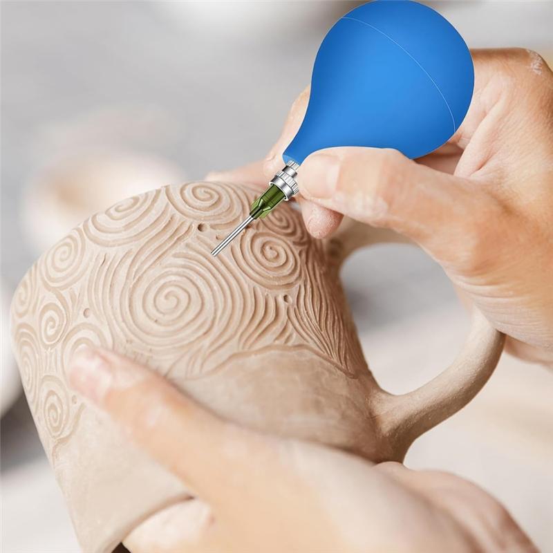A95I-For Pottery Tools Set- Precision- Glaze Applicator Slip Trailing Bottle Needle-Tip Squeeze Bottle For Pottery