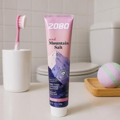 Pasta de dientes 2080 Sal Pura - Aroma Menta Rosa
