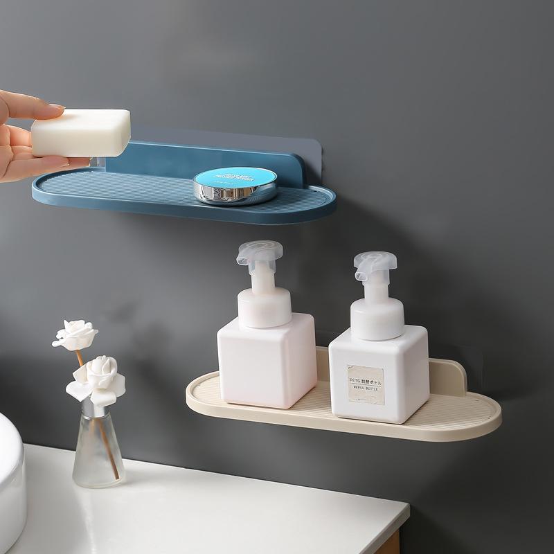 Mensola per il bagno, organizer per la doccia, montaggio a parete, porta shampoo, senza foratura, mensole per il bagno, perforazione gratuita, contenitori per la cucina