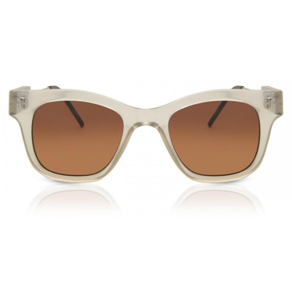 

Spitfire New Wave Clear Bright Brown Unisex Sunglasses Clear Crystal/40