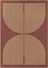 Minimalist Lines Carpet Circular High-end Living Rooms Fully Covered Anti Slip Rug Bedrooms Kitchens Bathrooms Household Mats