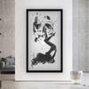Abstract Figure Wall Art Canvas Painting Woman Black White Body Aesthetic Posters Prints Surrealism Luxury Artwork Pictures Living Room Home Decor