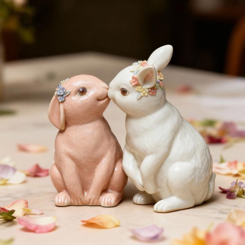 Practical Craft Mold Rabbit Shape Handmade Supplies Ornament Moulds Silicone Texture for Clay Wax and Resin Crafting