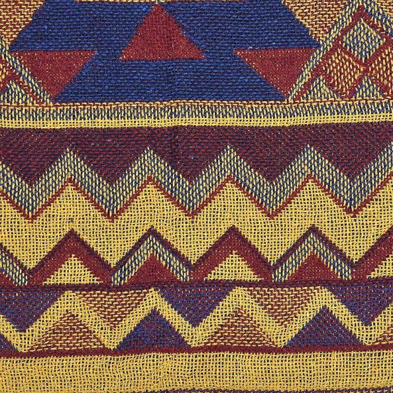 Velká kostkovaná deka bavlna pletená žakárová bohémská měkká pratelná na pohovku křeslo ložnici (130 * 180CM, Geometrický)