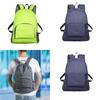 Lässiger faltbarer Rucksack aus atmungsaktivem Nylonmaterial für Freizeitfahrten