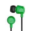 SkullCandy JIB Green control and microphone Canal earphones S2DUY-L102 [Remote compatible]