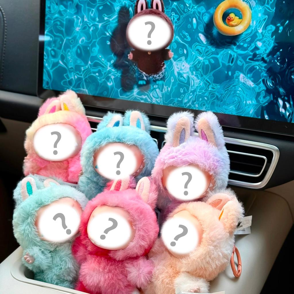 Christmas Pendant Acrylic Cartoon  Baby Children Best Gifts Christmas Ornament Fur Elf Doll Pendant Acrylic Festive Hanging Decoration for