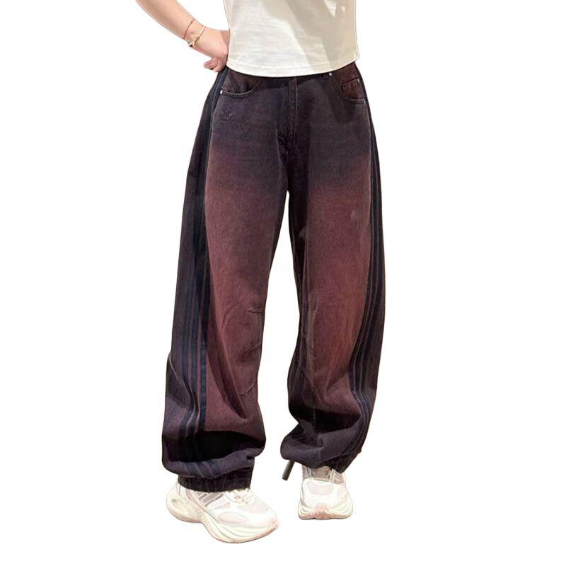adidas Adilenium Saison 3 Banane Eng Anliegend Gewaschene Jeanshose KG0201