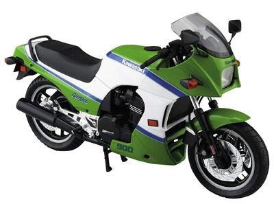 Aoshima Bunka Kyozaisha Motosiklet Serisi Kawasaki GPZ900R Ninja A2 Tipi Plastik Model 1/12 No.43