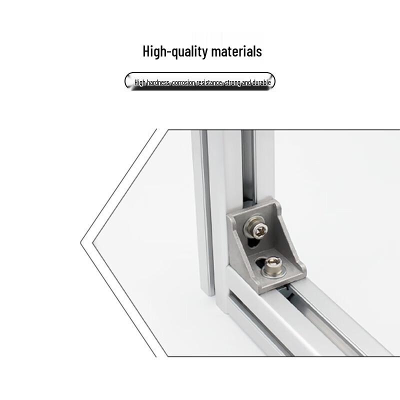 FYZ Thickened Aluminum Profile 6060 90-Degree Right Angle Brackets