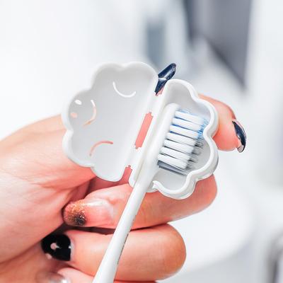 4Pcs Cute Mixed Color Portable Toothbrush Head Protective Cover Dustproof Cap Storage Case Travel