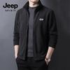 JEEP SPIRIT Zimowa Kurtka Rozpinana z Polaru Męska