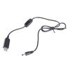 USB 5V To DC12V with DC5.5x2.1mm Power Cable With Convenient Switching 100cm Long for Camera and Hard Disk Box