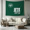 NY Jets Wall Tapestry Aesthetic Wall Hanging Printed Fabric Blanket Decorative Tapestries for Bedroom Living Room Home Decor