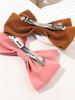 1PCS 6" Hand-made Velvet Hair Bows with diamonds Hair Accessories for Little Teen Toddler Girls Kids